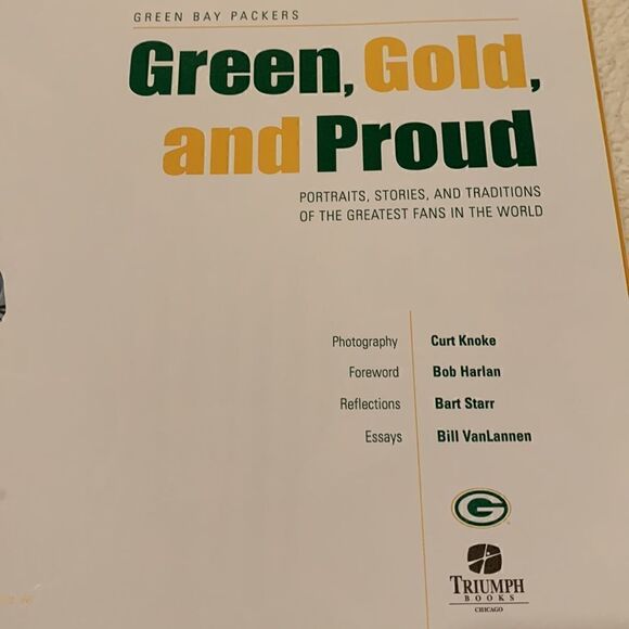 NFL Green Bay Packers Green, Gold, and Proud Greatest Fans Hardcover Book & DVD - Picture 7 of 8
